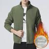 Men's Outdoor Fleece Pullover: Warm, Loose-Fit Autumn/Winter Liner Jacket