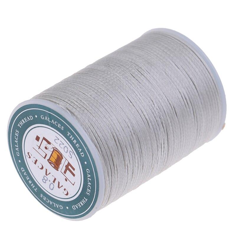 90 метров разноцветная швейная нить, полиэстеровый шнур, вощеная нить, кожа 0,8 мм для инструмента «сделай сам», нить для ручного шитья