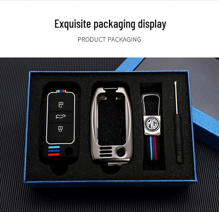 Подходящий чехол для ключа для MG 6/5, ZS, HS и Roewe RX5/i6 - Навигатор третьего поколения 2021
