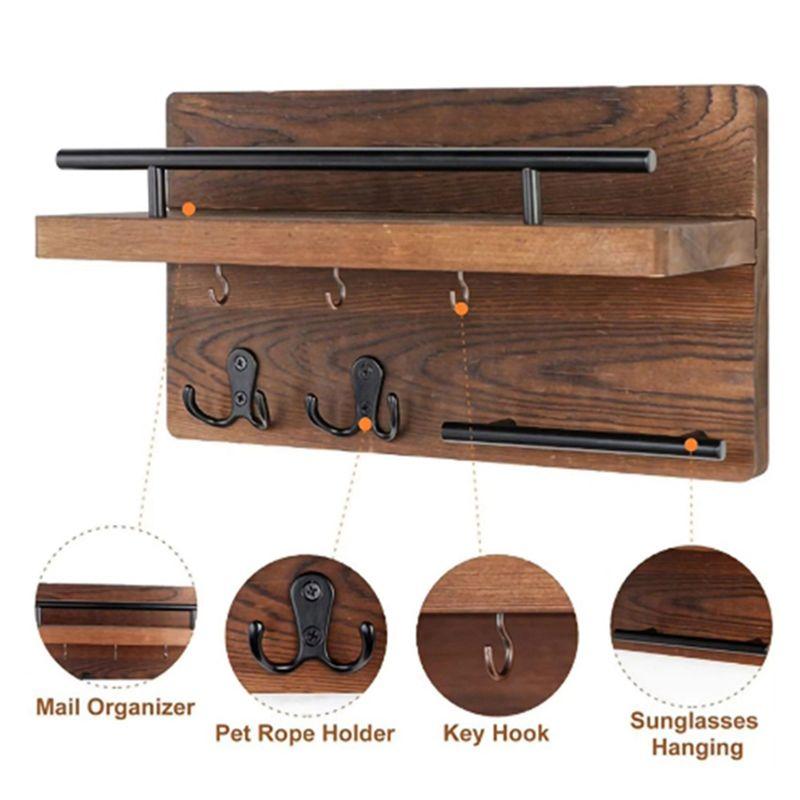 M-Современный-Настенный держатель для ключей Вешалка-стойка для пальто и сумок Декоративный крючок для ключей для прихожей, кладовой, коридора, ванной комнаты, домашнего декора