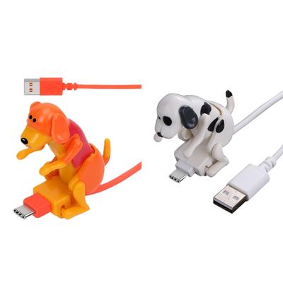Двигающаяся бездомная собака Быстрая зарядка USB C кабель для сотового телефона, планшета Смешной для сенсорной собаки Кабель зарядки телефона для Type-C