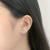 Серьги Sterling Color Темперамент Личность С бриллиантами Женские Модели Корейский Шик Стильные Антиаллергенные Персональные Украшения