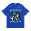 No More Mr Nice Guy Alpha Wolf Meme T-shirt Funny Brainrot T Shirts Men Women Fashion Humor 100% Cotton Loose T Shirt Streetwear