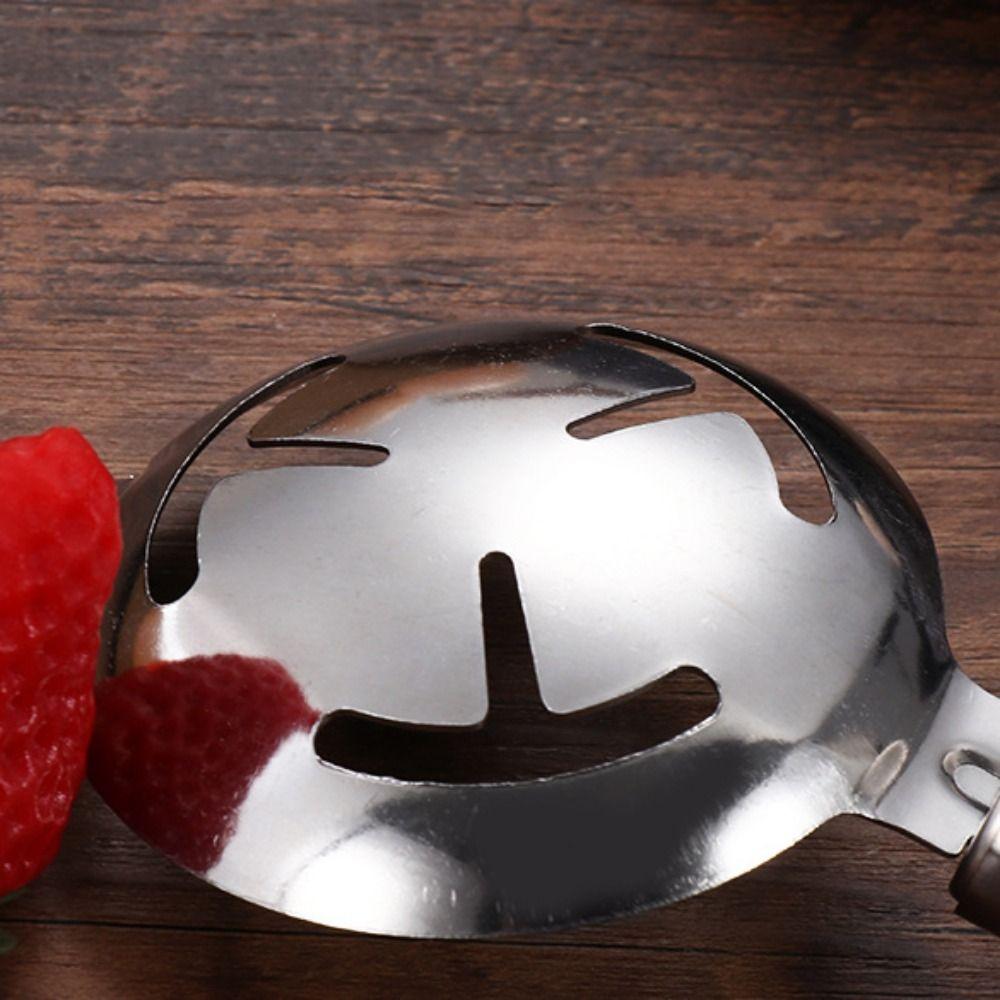 Фильтр для желтка из нержавеющей стали с длинной ручкой, серебристый, с удлиненным ушком, профессиональный сепаратор для яиц из нержавеющей стали, подвешиваемый