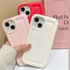 Korean Luxury Shell Pattern Square Phone Case For Iphone 14 13 12 11 Pro Max Lovely Laser Plain Shockproof Soft Back Cover Funda
