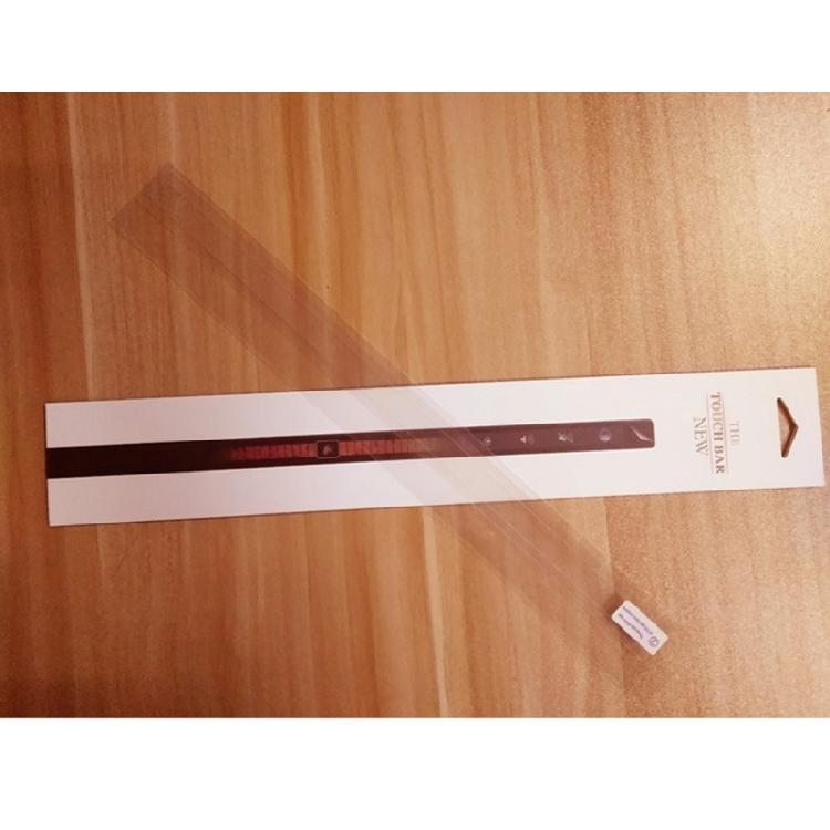 Прозрачная защитная пленка-наклейка на Touch Bar для MacBook Pro 16 A2141 Защита