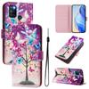 Butterfly Tree Luxury Painted Leather Case Wallet Book Style Cover for Oppo A72/A52/A92 4G,A36 4G,Reno 8/9,Realme 8/9/10/11/12...