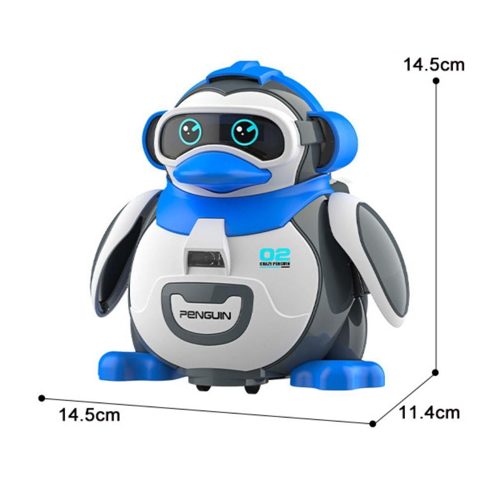 Interactive Penguin Moving Walking Toy Mechanical Penguin Simulation Model  Kids Birthday Gifts