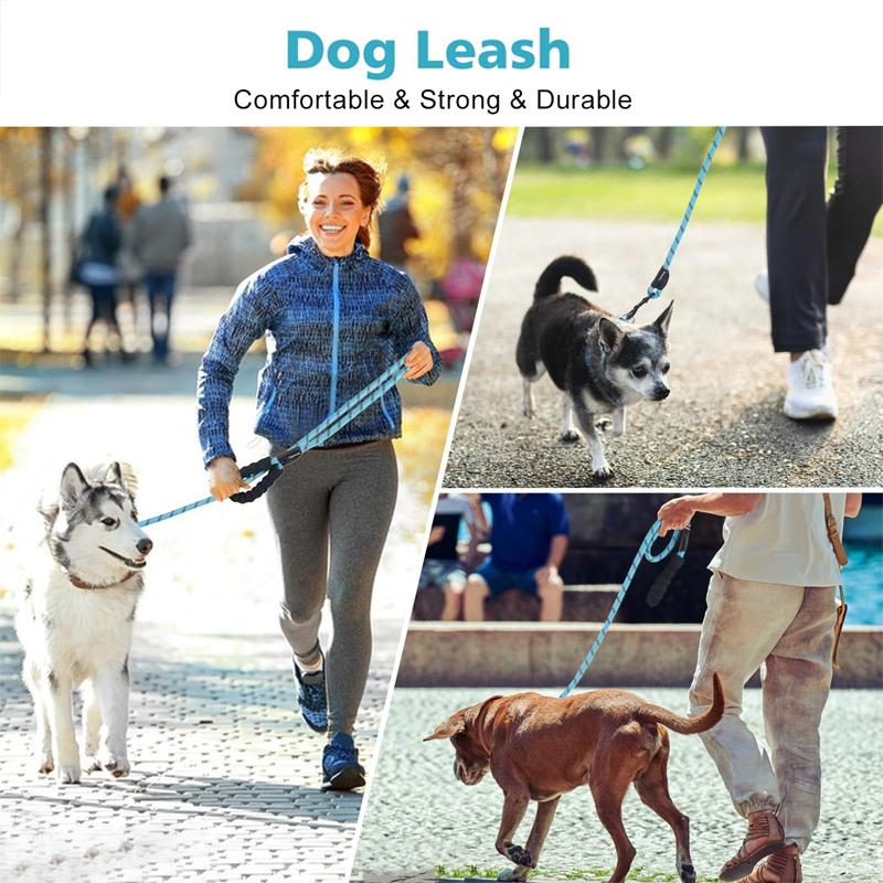 3m pet Reflective Nylon tow rope non slip foam handle pet Adjustable towing ropes large middlesmall dogs outdoors Pet Supplies