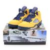 CQ9541-704 Nike Air 5 Retro SP Michigan Желтый Колледж Синий (Мужской)