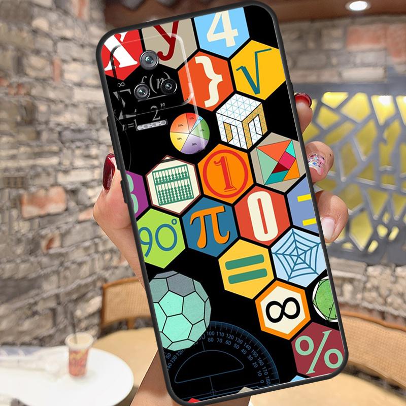 Чехол Математическая Формула Пи Для Xiaomi 15 Ultra 13 14 11T 12T 13T 14T Pro POCO X7 X3 X5 X6 Pro M6 F5 F6 Pro