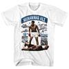 Muhammad Ali Famous Quotes T-Shirt Men Fashion Street Hip-hop Rock Short-sleeved Women Cotton Round-neck Top
