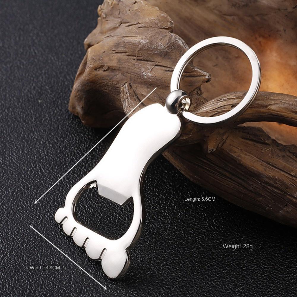 Reusable Openers Keychain Durable Corkscrews New Key Chains Bottle Opener