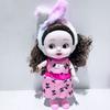 28cm Cute Doll with Cute Expression, Full Body Joints, Changeable Clothes, Girl Toy Gift