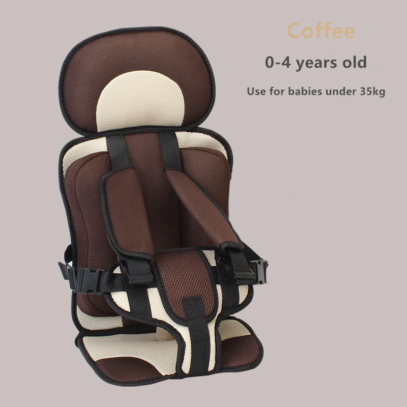 NEW Child Safety Seat Mat for 6 Months To 12 Years Old Breathable Chairs Mats Baby Car Seat Cushion Adjustable Stroller Seat