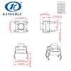 Водонепроницаемая тактильная кнопка 6x6 SMD с различной высотой