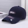 New fashionable European and American versatile three-dimensional embroidery decorative baseball cap outdoor sports soft top breathable and comfortabl