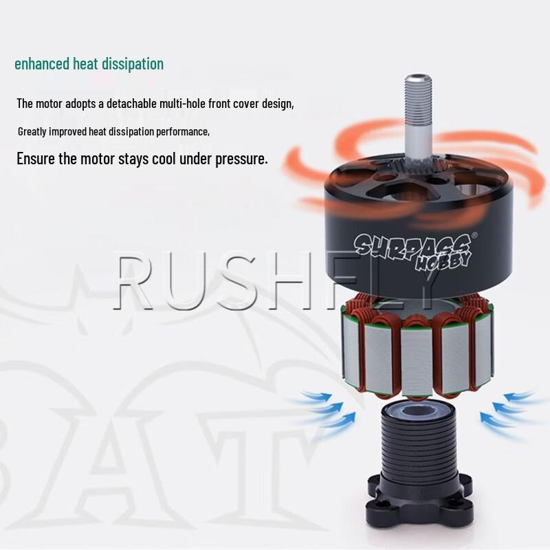 RUSHFLY BAT B3115 1050KV FPV Racing Drone Brushless Motor (CN version)