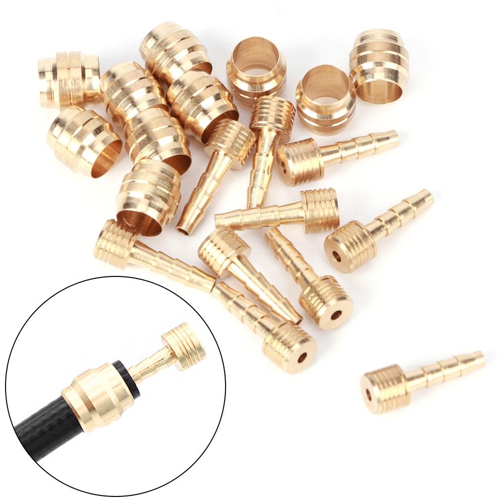 10 комплектов/сумка для Magura Oil Needle MT2/4/6/8 Olive Heads Olive Set Tubing Brake Repair Parts
