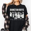 Футболка с подписями участников Bangtan Boys, Футболка BTS World Tour 2026 BT21, Возвращение BTS, Концерт BTS, Подарок Kpop для Army, Фанаты Kpop