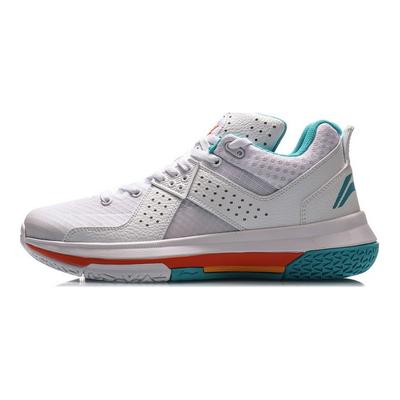 Баскетбольные кроссовки Li Ning Wade All City 5 с нескользящей подошвой и износостойкостью, мужские, белые ABAP129-6