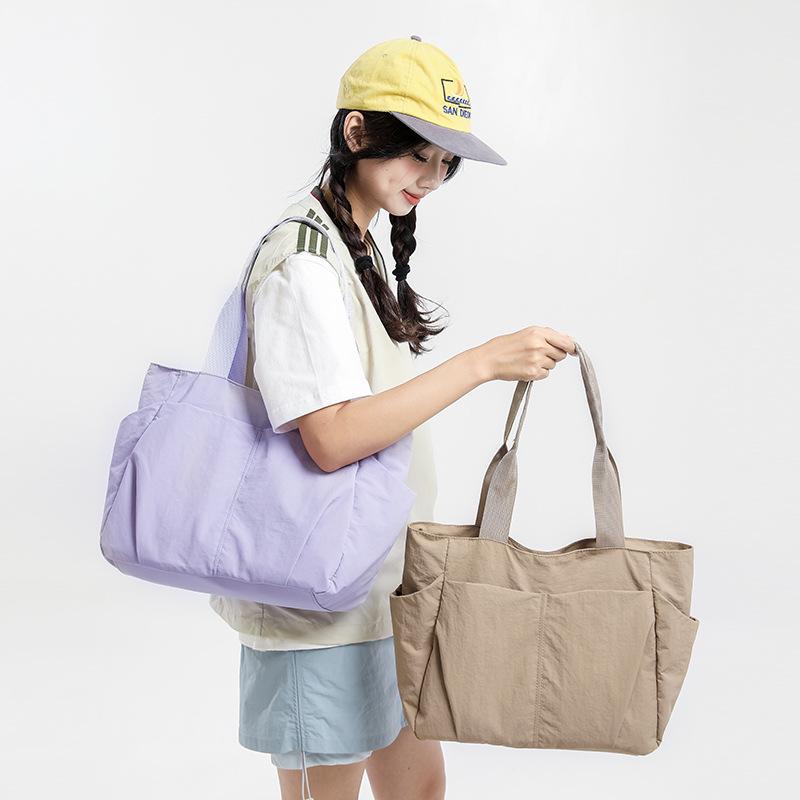 Versatile Large Capacity Japanese Tote: Mommy, Sports, Yoga & Commuter Shoulder Bag