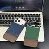 Применимый чехол для мобильного телефона iPhone17Promax с магнитом, узор из углеродного волокна, цветной клетчатый защитный чехол Apple 16Pro