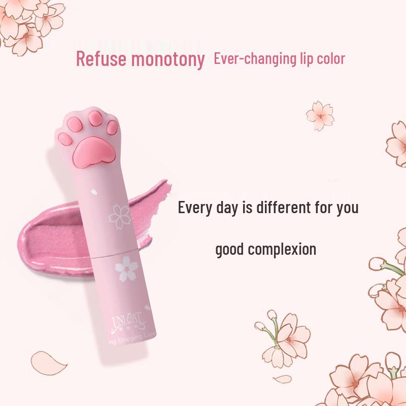 УНИ КОТ Набор подарков: Крем для рук «Кошачья лапка» и Бальзам для губ с меняющимся цветом