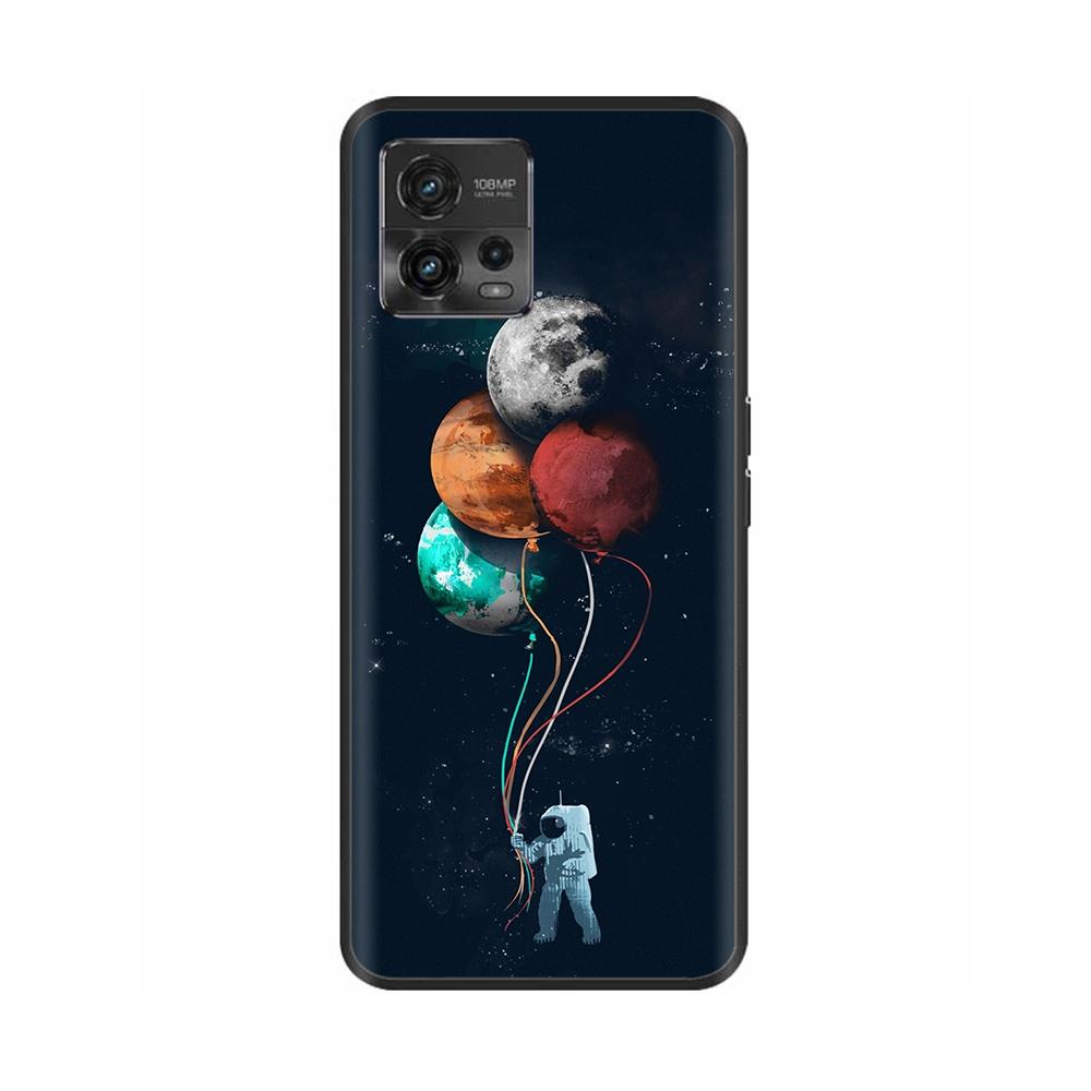 Для Motorola Moto G72 Чехол G 72 Мягкий Черный Окрашенный Силиконовый Бампер Задняя Крышка Для Motorola Moto G72 Чехол 6.55" Coque Fundas Capa