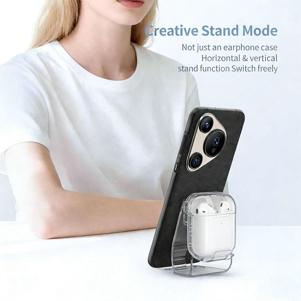 Shockproof Protective Case Anti Scratch Bluetooth Earbuds Case for Huawei  FreeClip2 Travel Use