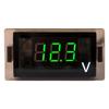DC 12-24V Mini Digital LED Car Voltmeter Waterproof Volt Voltage Tester Digital LED Display Voltmeter for Car Motorcycle Boat RV