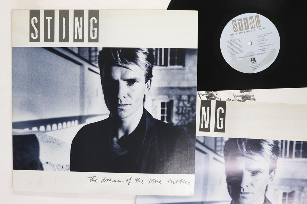 LP Пластинка STING Dream Of Blue Turtles AMP28125 AM 1985 Япония Рок Б/У
