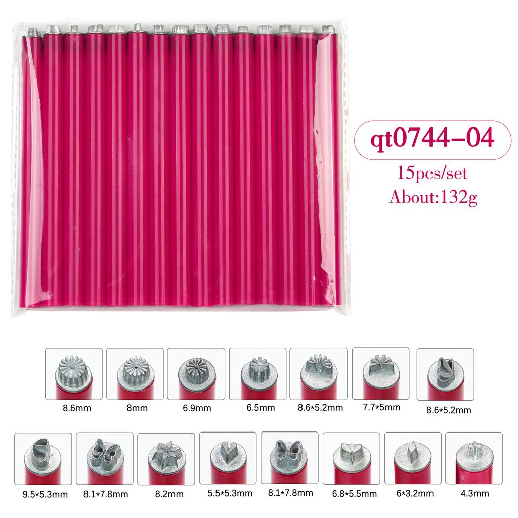 Набор из 6 ручек для дизайна ногтей, 6 предметов, ручка для дизайна ногтей, инструмент для ручки-штампа