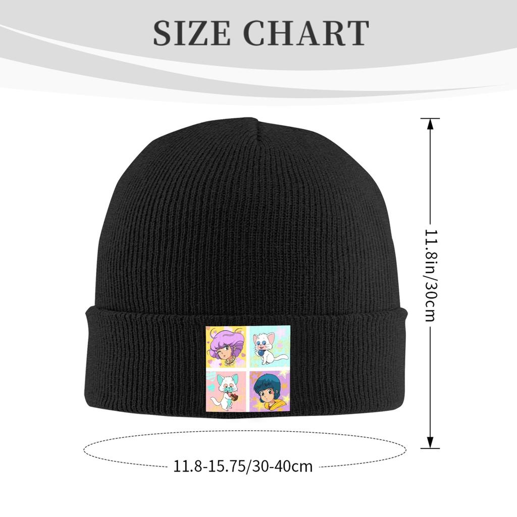 Creamy Mami  Yu  Posi  Nega Winter Skullies Beanies Hat Warm Autumn Knitted Hats Bonnet Caps for Women Men