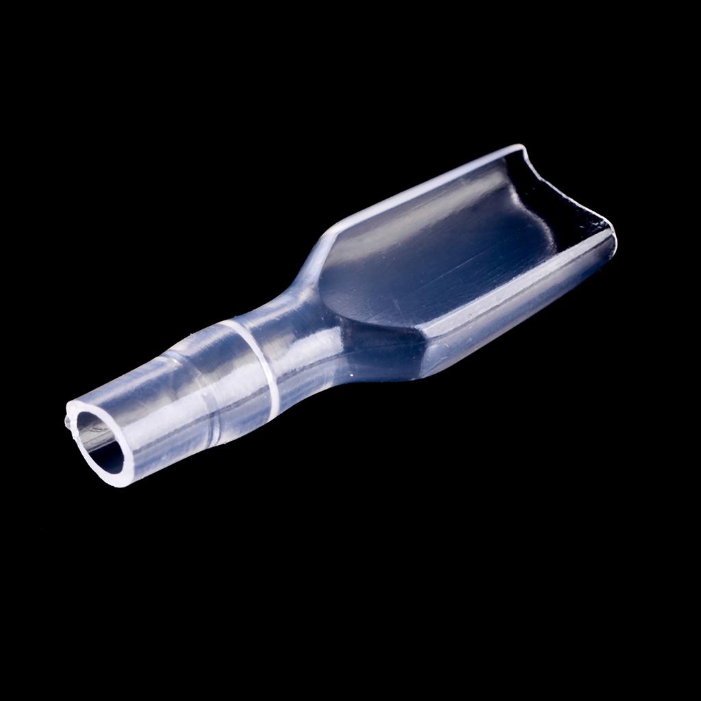 100 шт., 6,3 мм, латунные обжимные клеммы, гнездовые разъемы с изоляционной втулкой