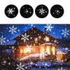 Snowfall Led Light Projector Christmas Laser Projector Light Outdoor White Snowflake Landscape Spotlight for Patio Garden Decor