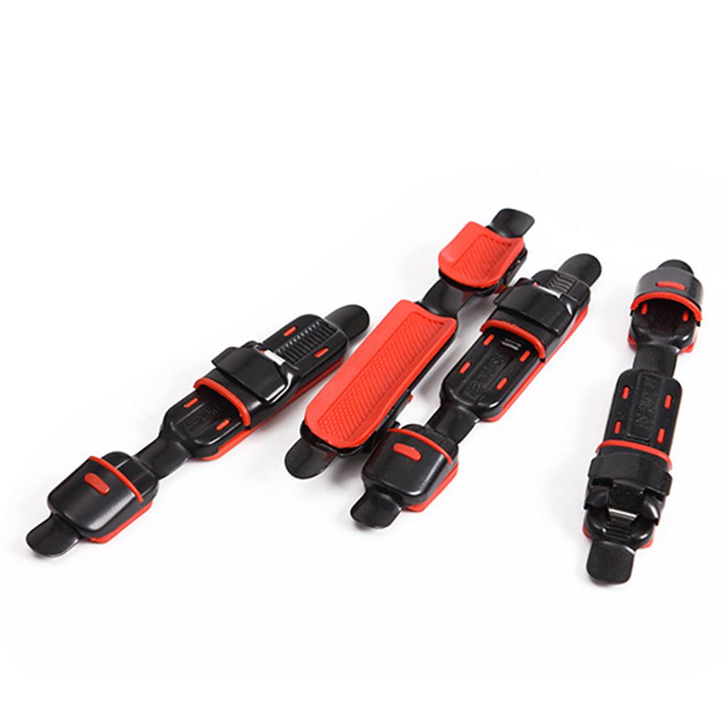 4 шт. регулируемое сиденье для рыболовной катушки, пластина с защелкой, зажим для удочки, установленное колесо, катушка, резиновая подушка, инструмент, простота использования