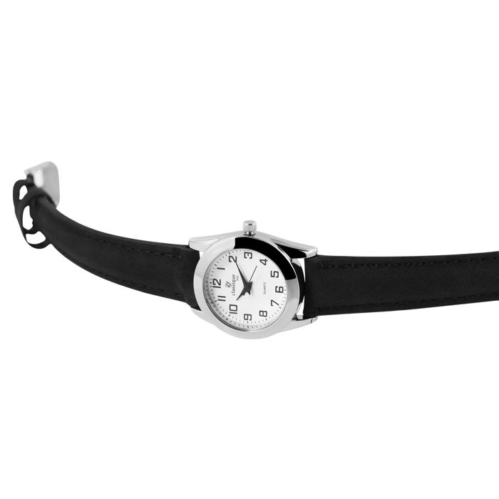 Montre - CLASSIQUE - Classique - Noir - Boîtier 26 mm - Mouvement quartz