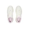 Puma Pulsar Wedge Logo Play Leather Trendy Mid-Top Dad Shoes Women Sneaker White Pink 395450-01