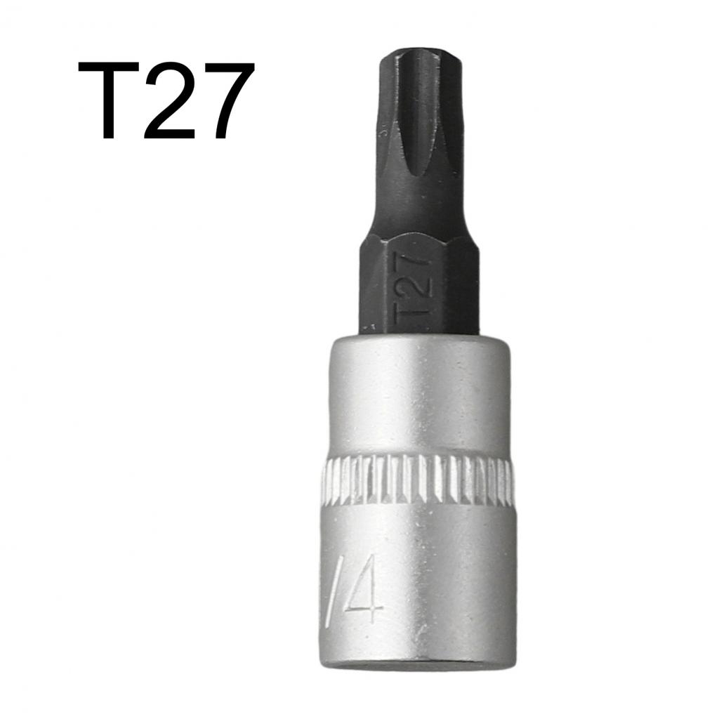 Головка Torx Bit T8-T40 Головки Torx Bit 1/4 дюйма шестигранный хвостовик 1 шт