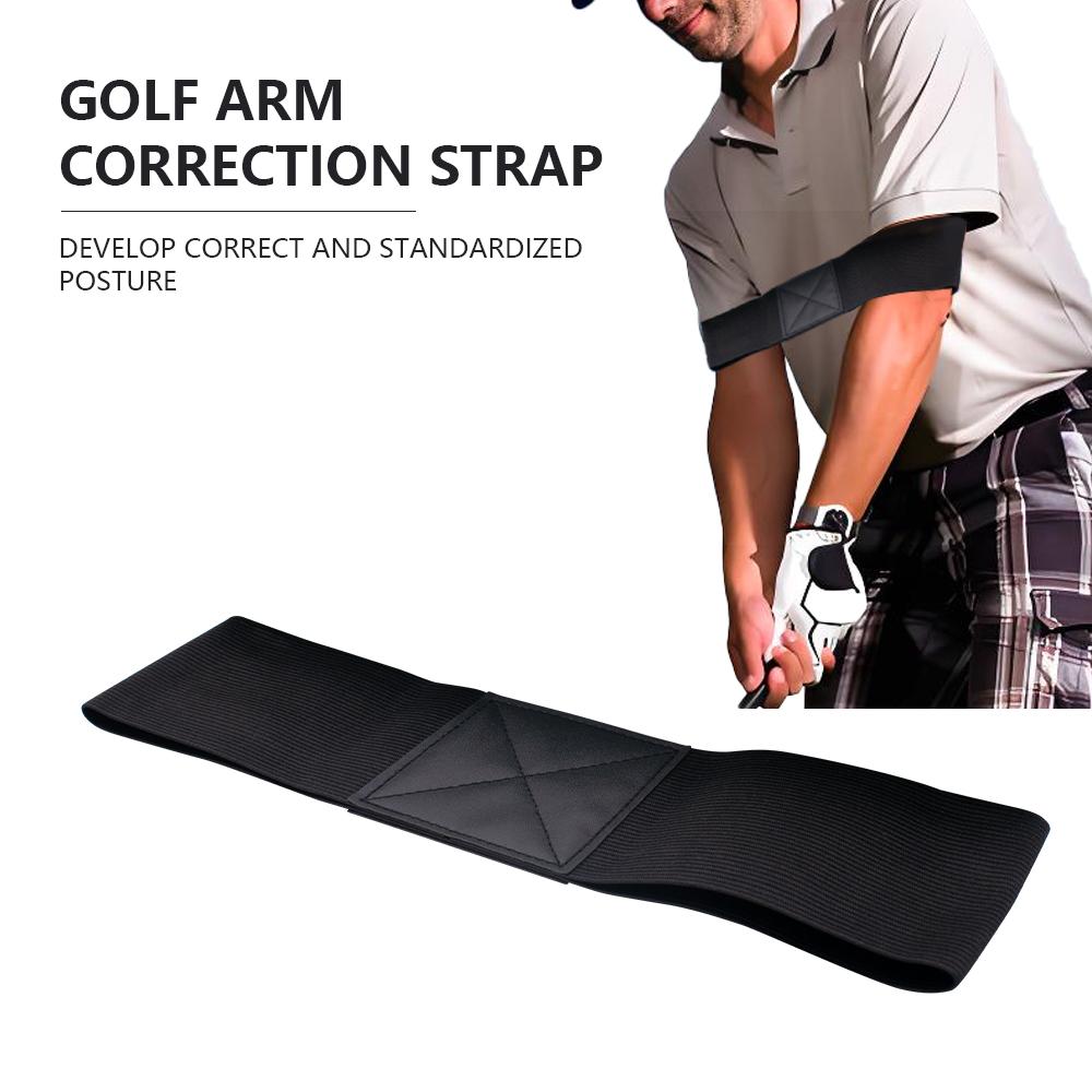 Golf Swing Gesture Corrector Elastic Training Arm Band Golf Trainer Aid for Men Women 5