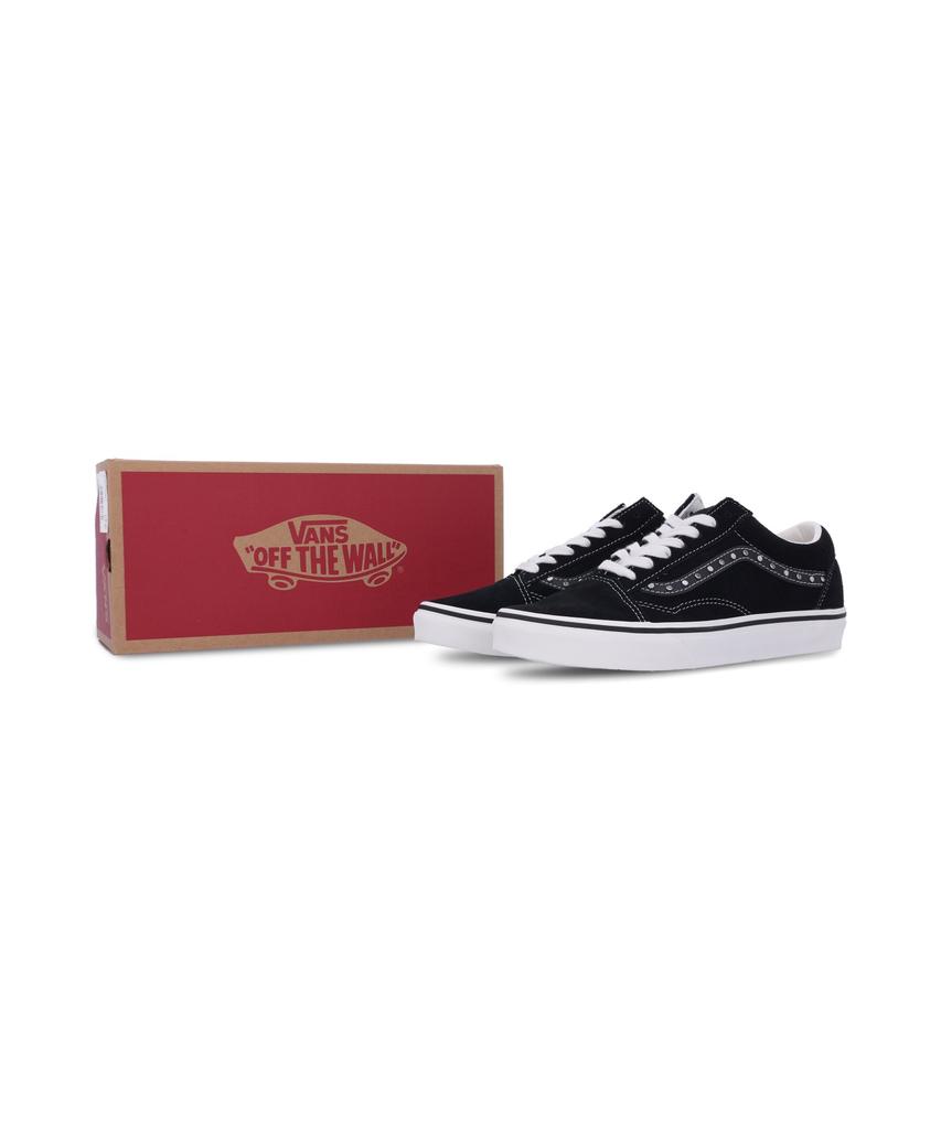 Vans Old Skool - Черные с шипами:Металлик / Vn000V25B5T1