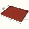 1 шт., Коврик для рулетного торта 12,2''x10,23'', Антипригарный силиконовый коврик для выпечки, Идеально подходит для рулетов и выпечки, Незаменимый кухонный гаджет