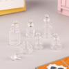 1Pc Doll House Mini Decoration Cute Glass Bottle European Vintage Pot