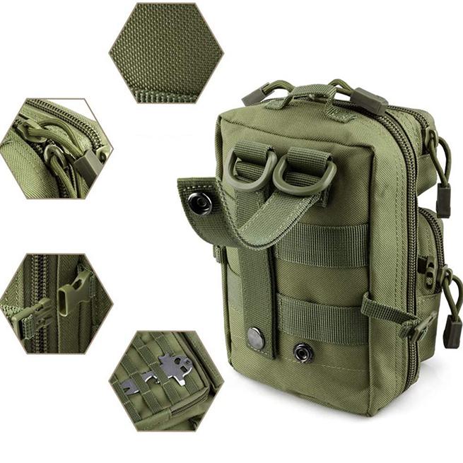 Crossbody Waist Bag Mini Storage Bag Outdoor Tactical Waist Bag High Quality Large Capacity Bags