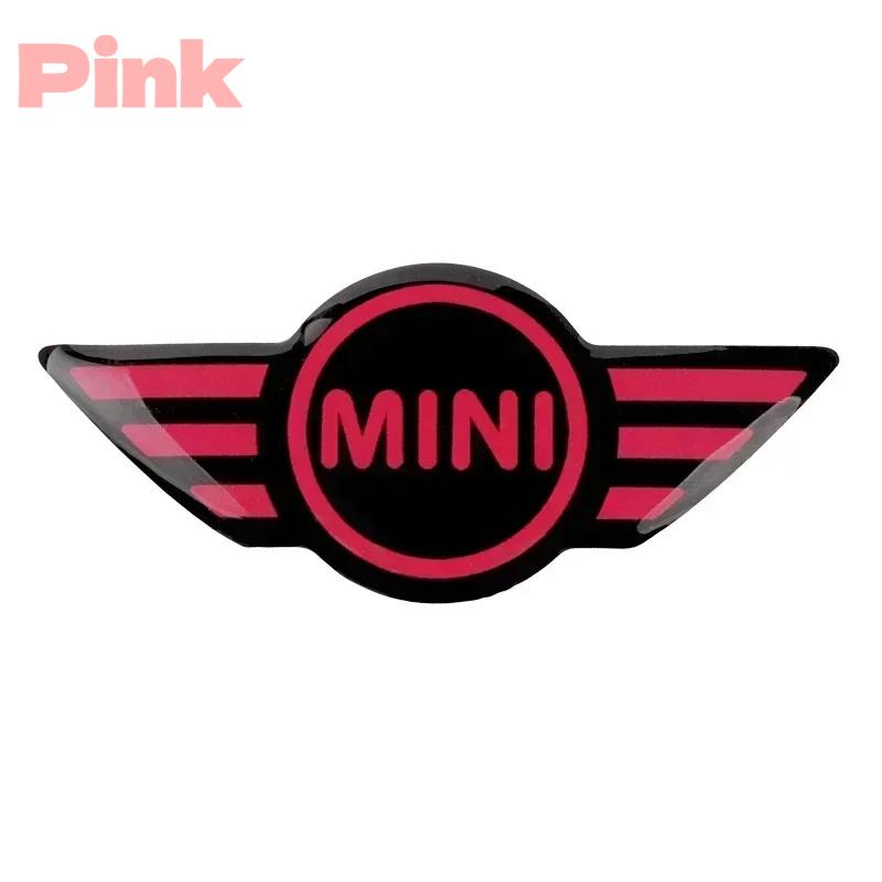 1 шт. Наклейка на центр руля автомобиля для Mini Cooper John Cooper Works R50 R52 R53 R55 R56 F54 F55 F56 F60 Автодекор