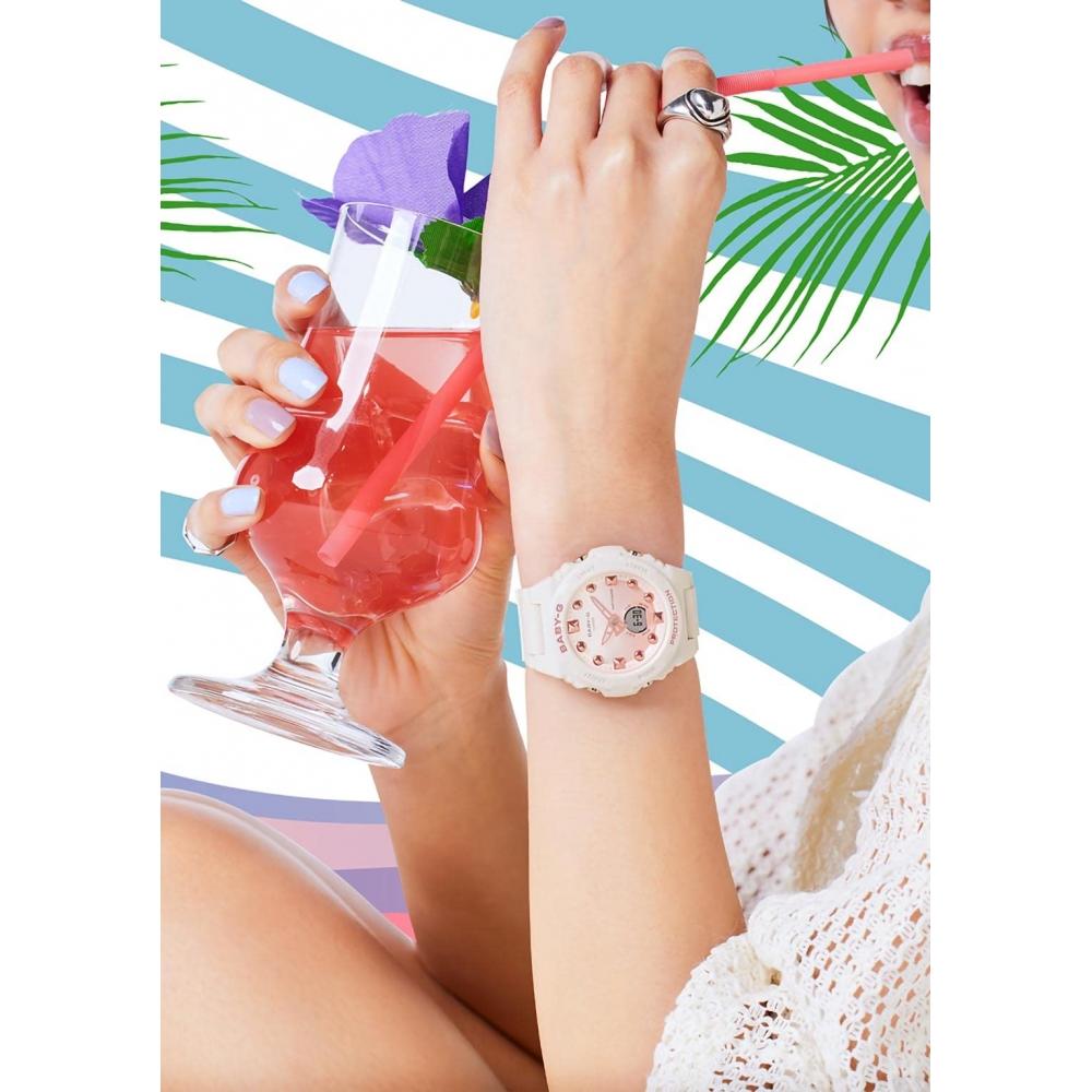 [Casio] Часы Babygie BGA-320-7A1JF женские песочно-белые