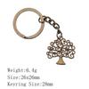 Birthday Gifts Men Keychain Tree Of Life Key Ring Biz Woman Chains