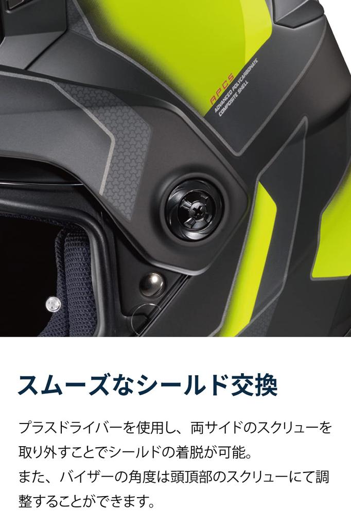 ШЛЕМЫ HJC Мотоциклетный шлем Желтый Synergy HJH230 Off-Road (Размер S) DS-X1