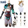 Костюм для косплея Gorou, парик, игра Blue Fox Boy, одежда для косплея Gorou, штаны с хвостом, парики, костюмы на Хэллоуин для мужчин